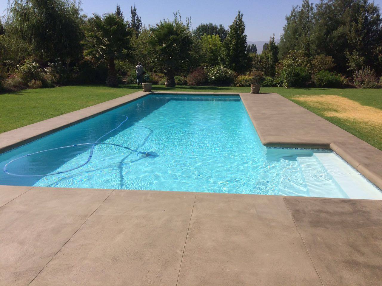 reparación de piscinas pintura - diamond brite chile